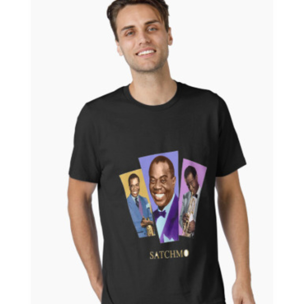 Louis Armstrong Satchmo graph T-Shirt